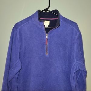 Mens GH Bass Quarterzip Fleece